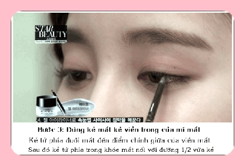 Trang điểm mắt kiểu Hàn Quốc
